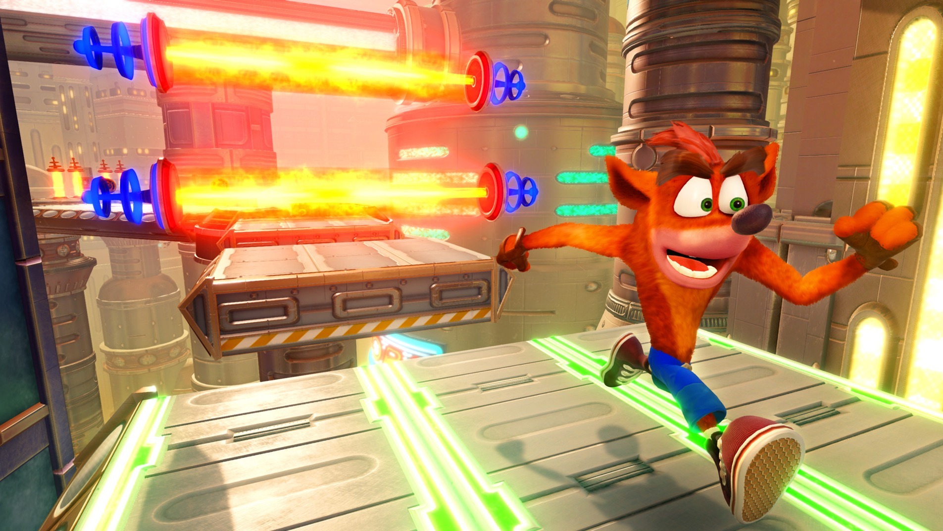 Cropped Crash Bandicoot