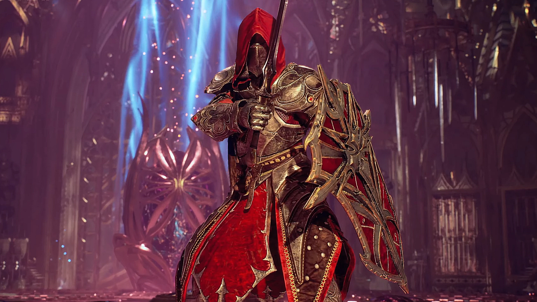 Cropped Crimson Moon