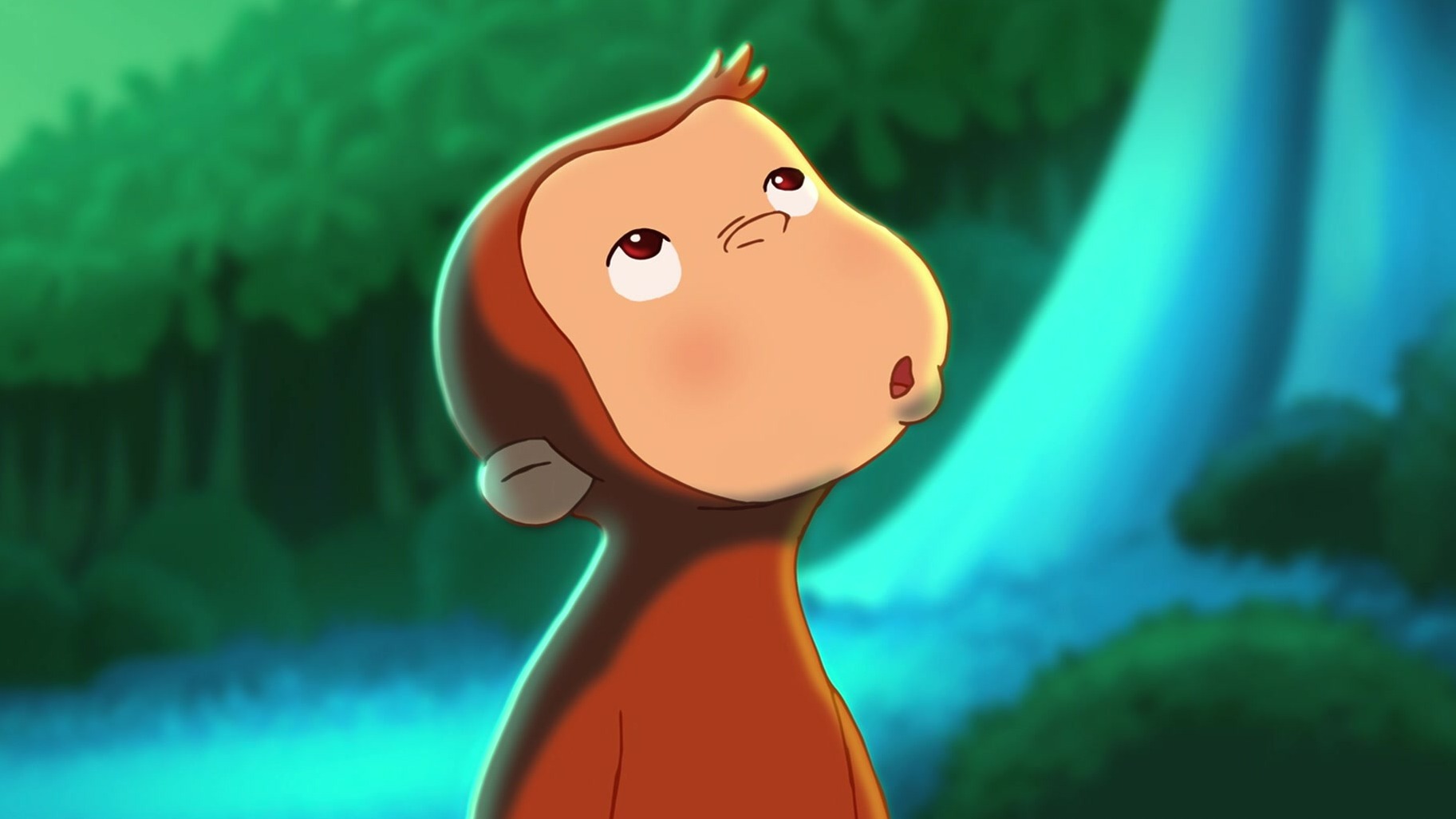 Cropped Curious George