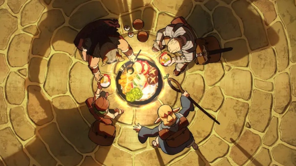 Cropped Delicious in Dungeon 2024