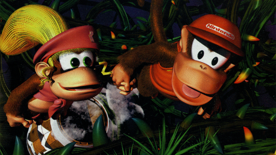 Cropped Diddy Kong Donkey Kong Country 2 Diddys Kong Quest 1995