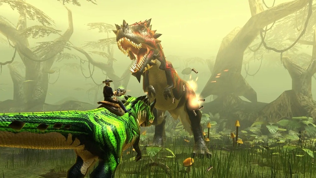 Cropped Dino Storm