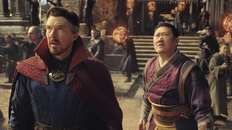 Cropped Doctor Strange in the Multiverse of Madness