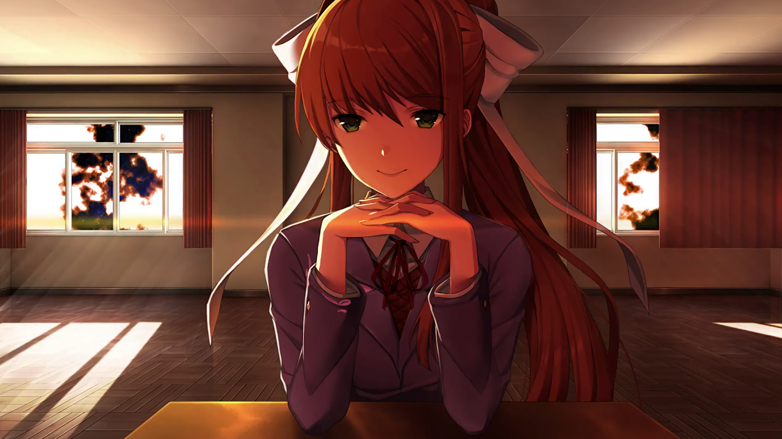 Cropped Doki Doki Literature Club