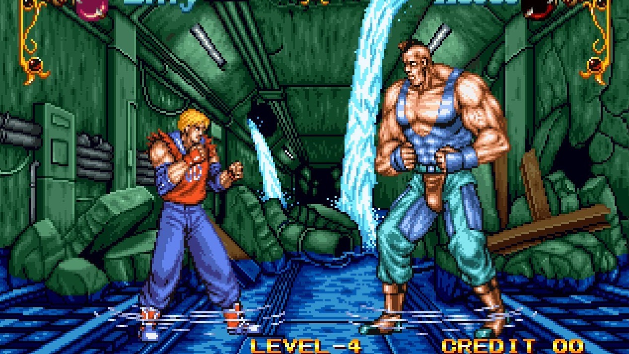 Cropped Double Dragon Neo Geo 1995