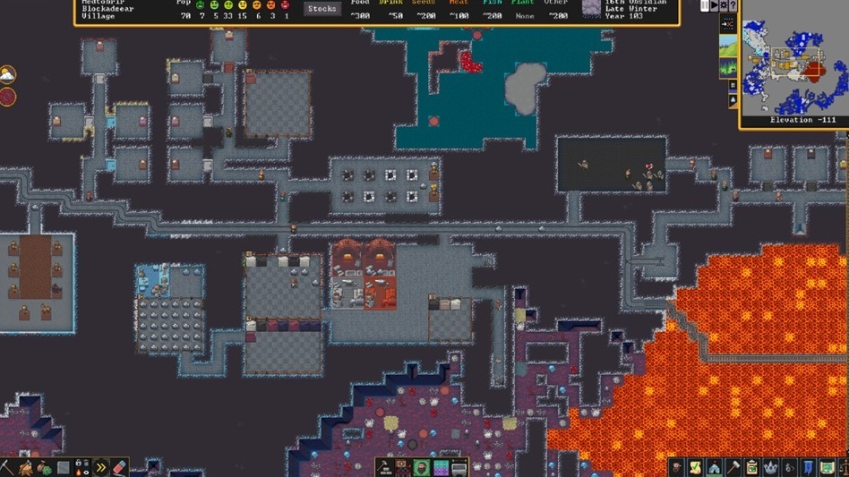 Cropped Dwarf Fortress