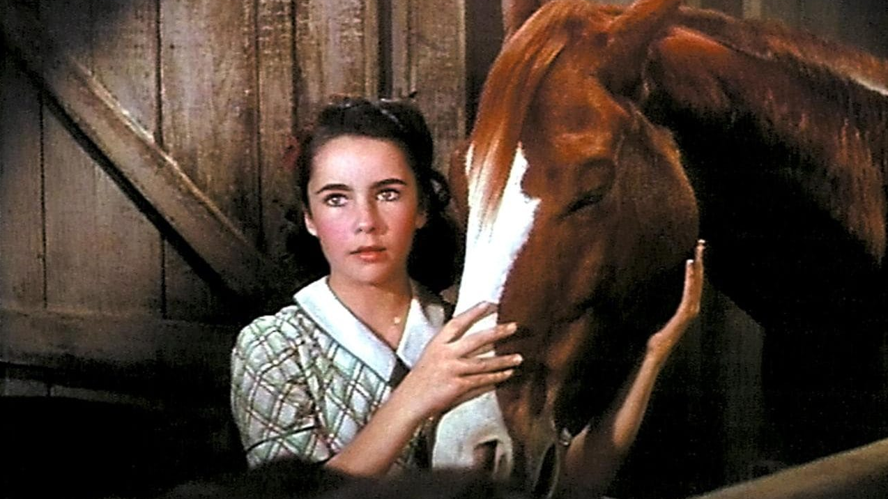 Cropped Elizabeth Taylor National Velvet 1944
