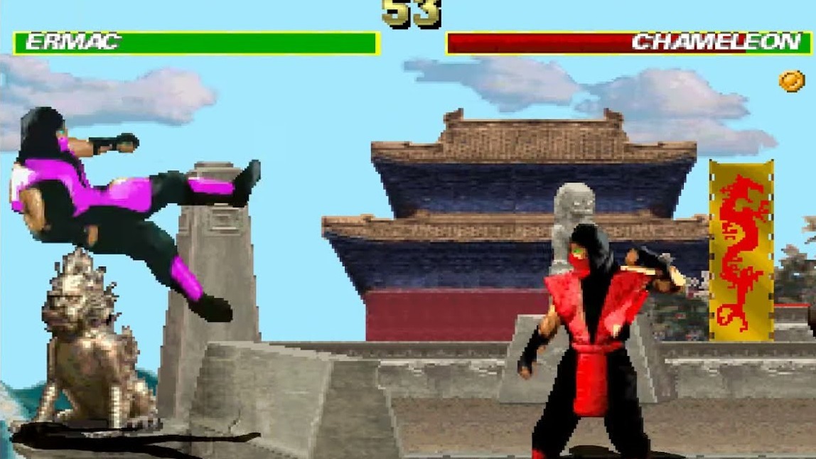 Cropped Ermac Mortal Kombat 1992