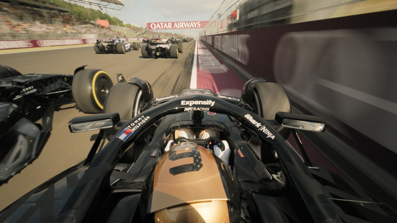 Cropped F1 movie 2025