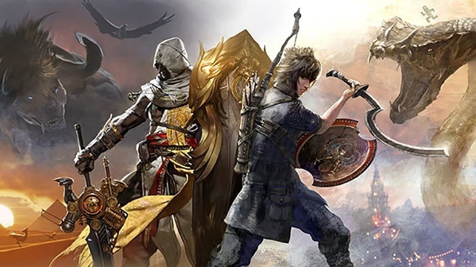 Cropped Final Fantasy XV x Assassins Creed