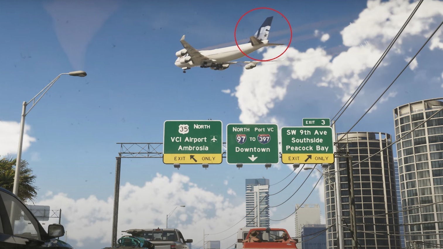 Cropped Fly US airlines operates in Vice City
