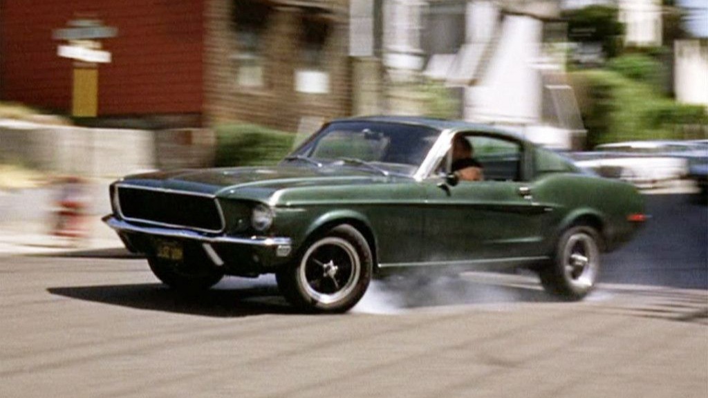 Cropped Ford Mustang GT Bullitt