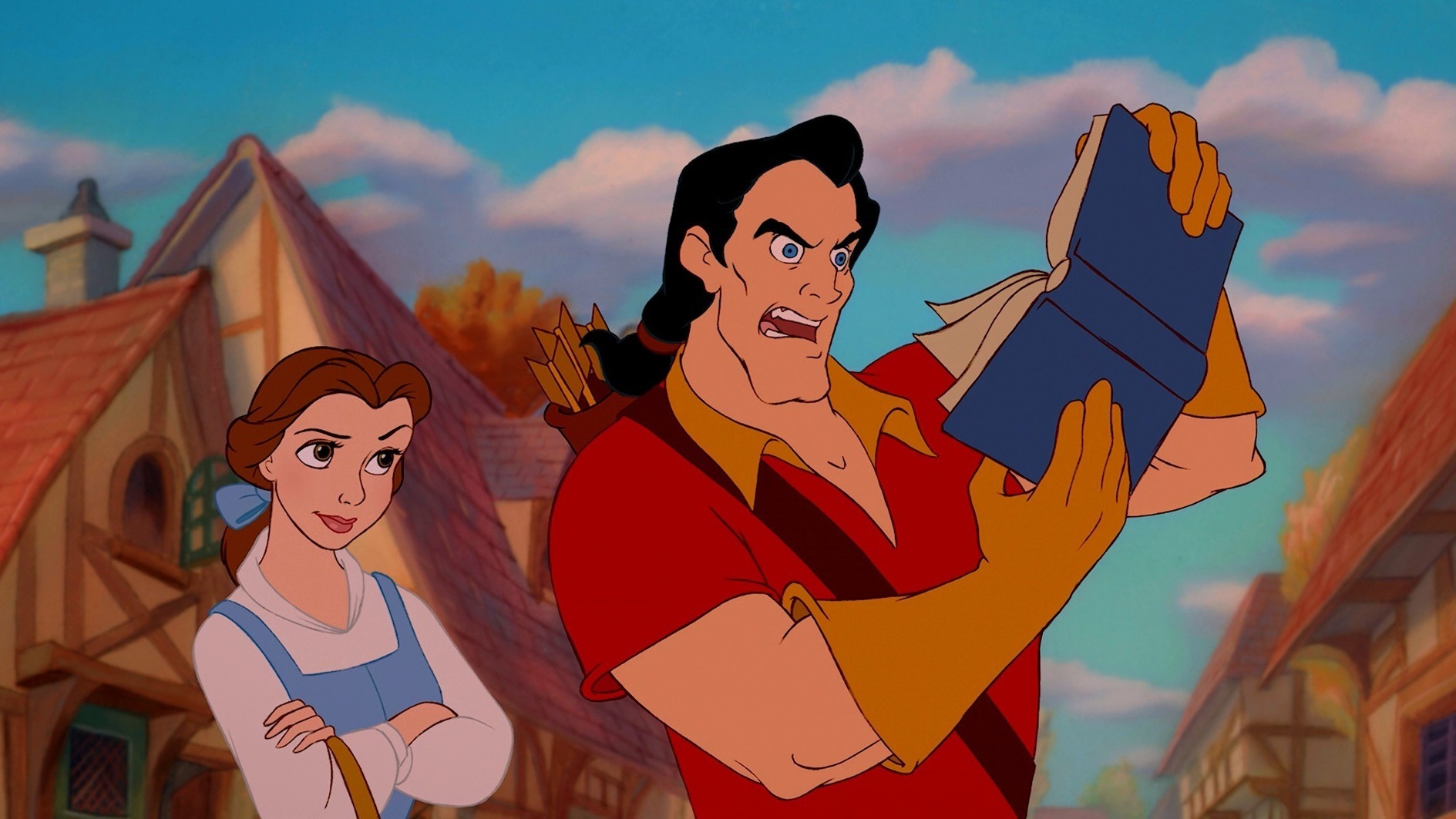 Cropped Gaston beauty and the beast