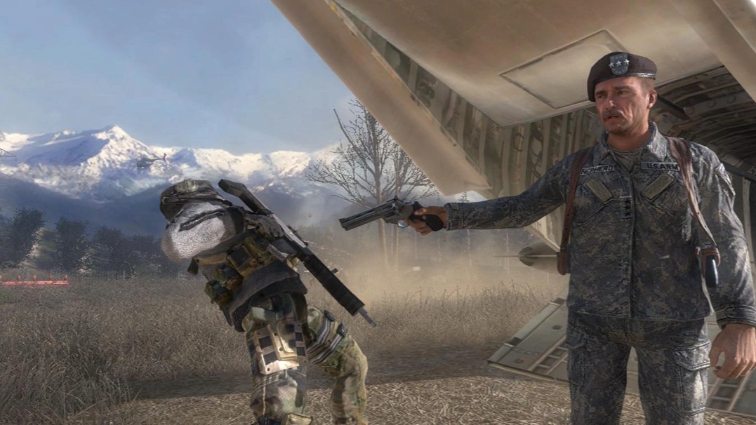 Cropped General Shepherd Call of Duty Modern Warfare 2 2009