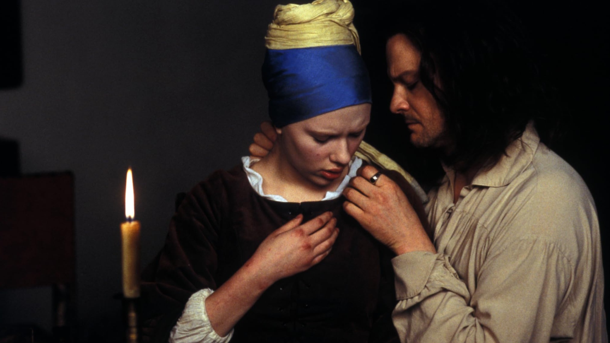 Cropped Girl with a Pearl Earring