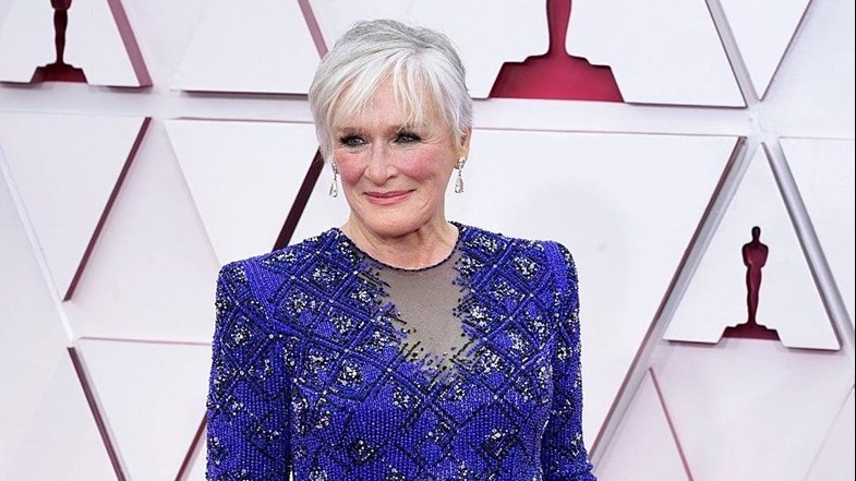 Cropped Glenn Close dances to Da Butt