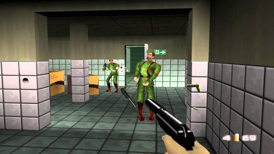 Cropped Golden Eye 007 1997