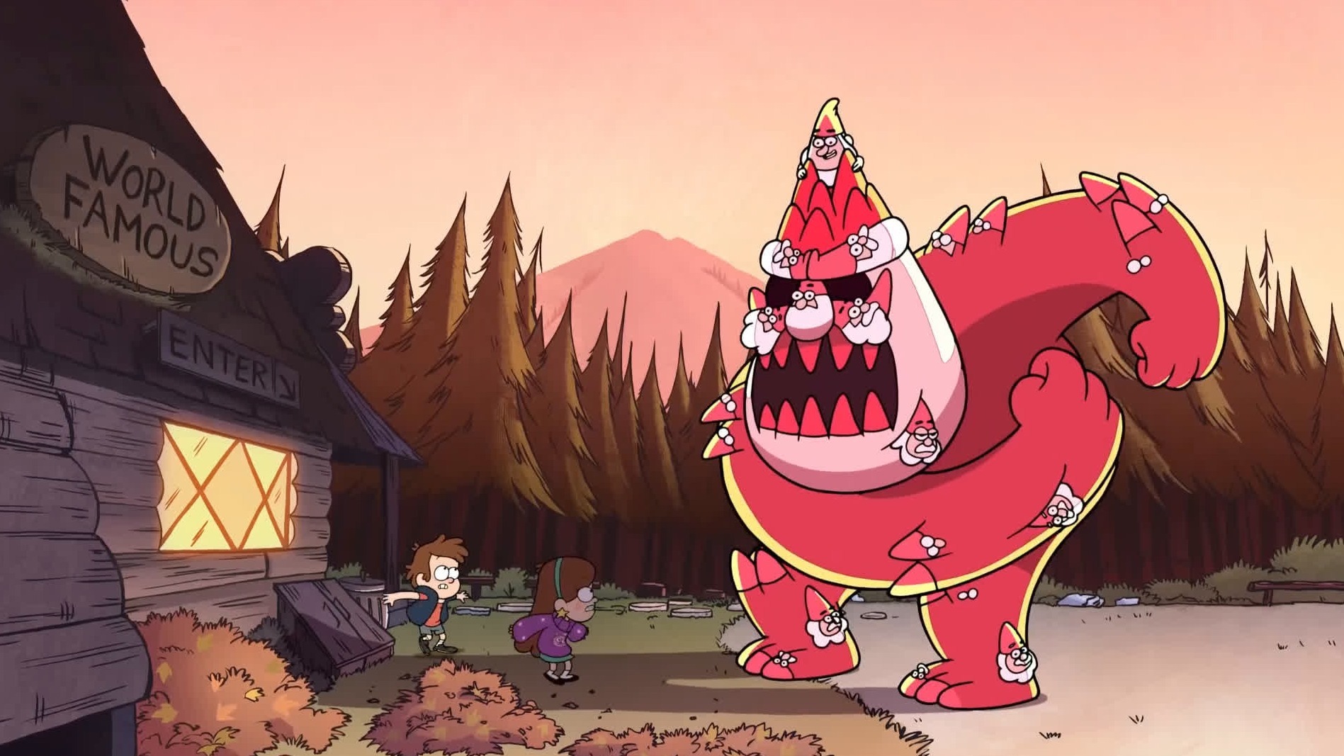 Cropped Gravity Falls 2012
