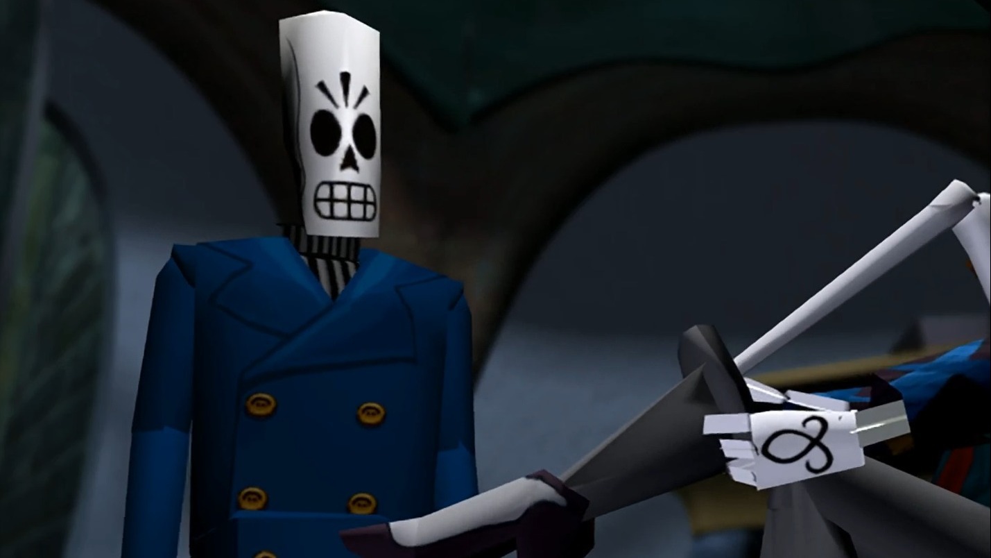 Cropped Grim Fandango