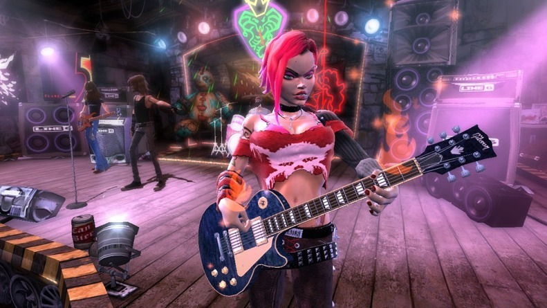 Cropped Guitar Hero III Legends of Rock