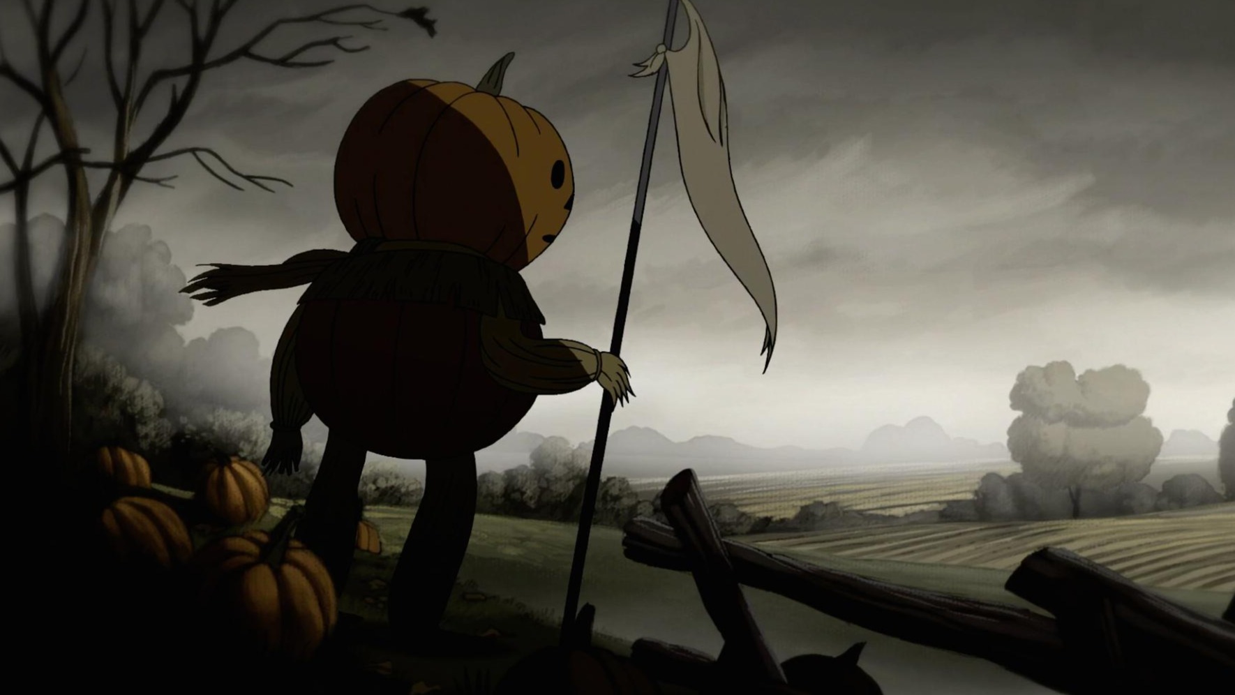 Cropped Hard Times at the Huskin Bee Over the Garden Wall 2014