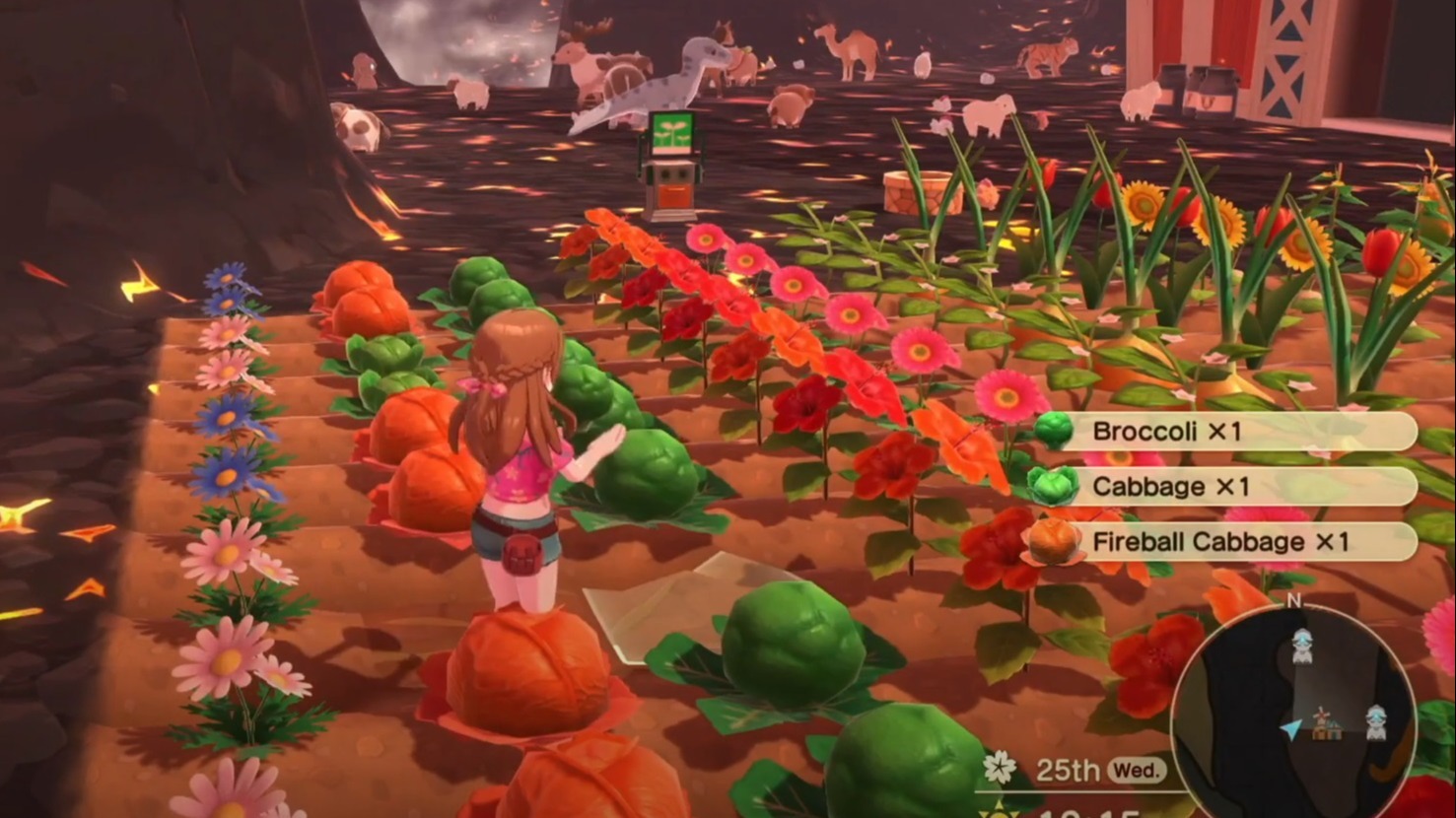 Cropped Harvest Moon