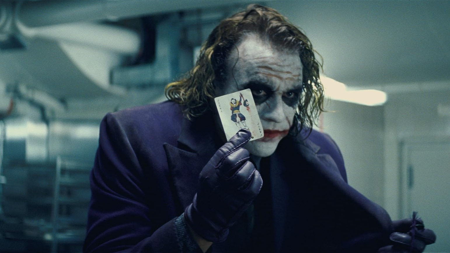 Cropped Heath Ledger The Dark Knight