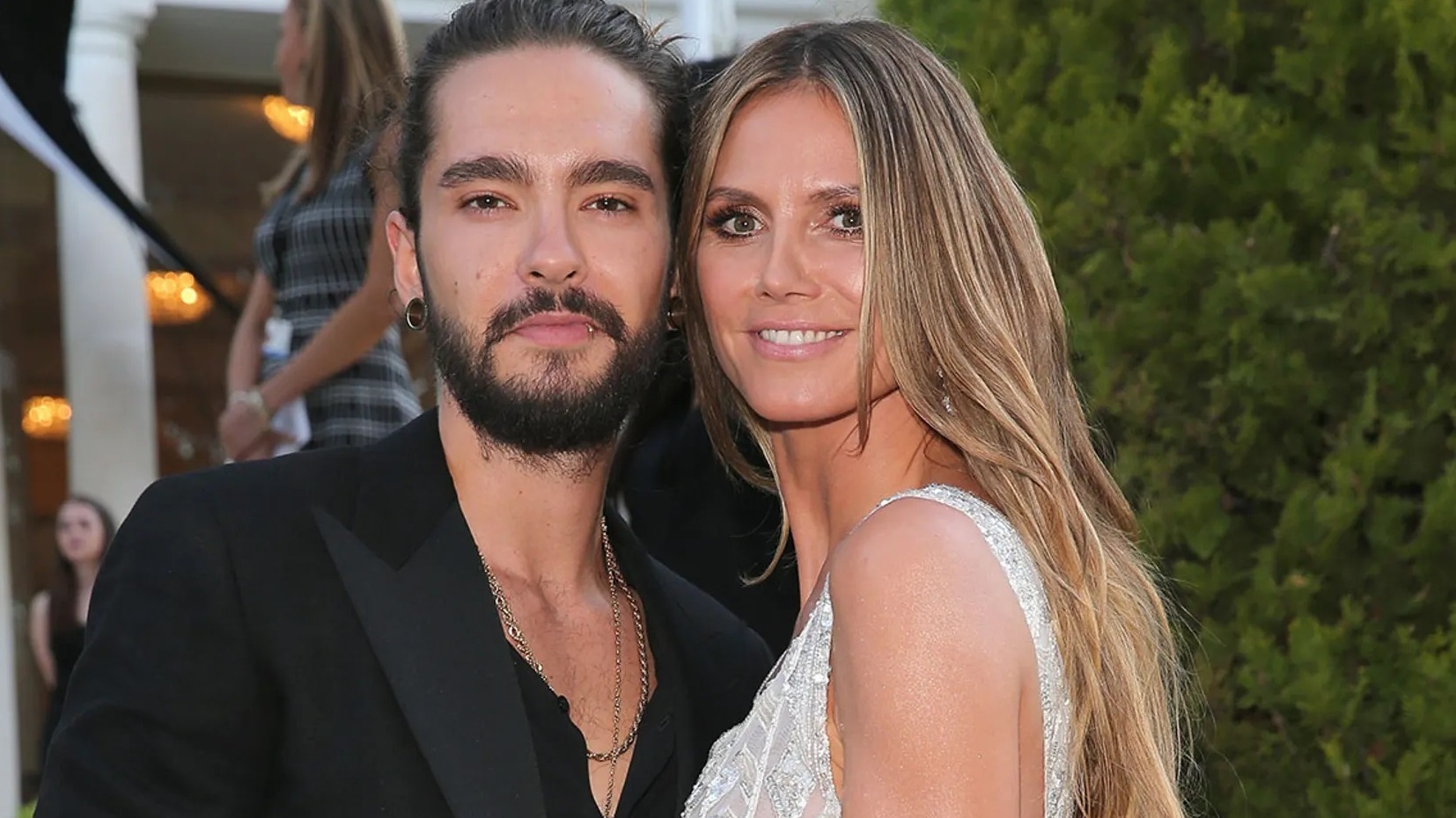 Cropped Heidi Klum and Tom Kaulitz