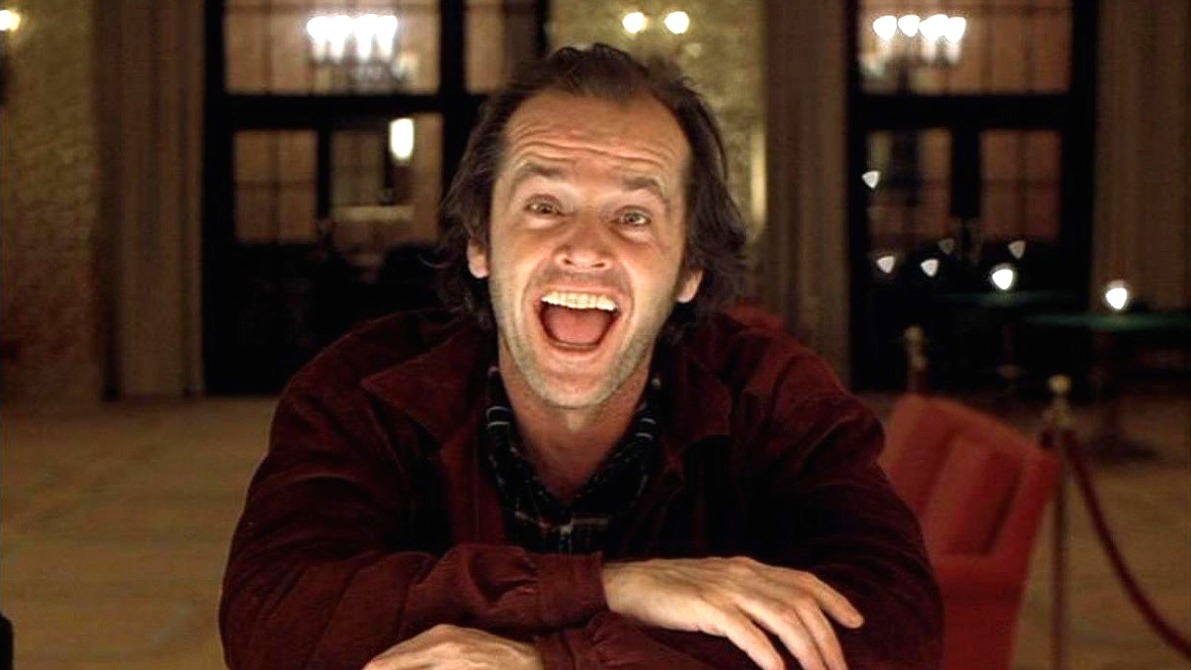 Cropped Jack Nicholson the shining