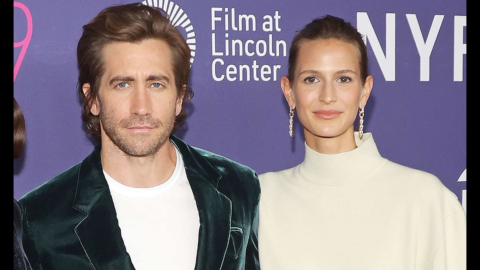 Cropped Jake Gyllenhaal and Jeanne Cadieu