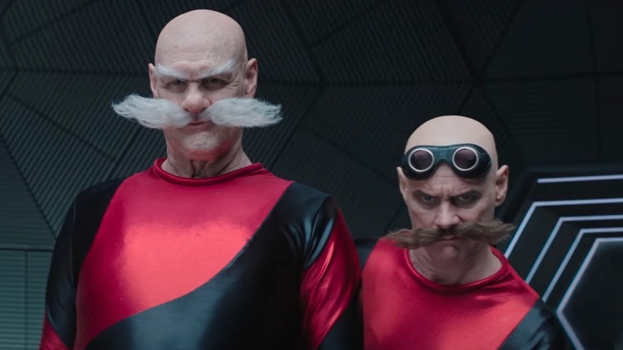 Cropped Jim Carrey in Sonic the Hedgehog 3 2024