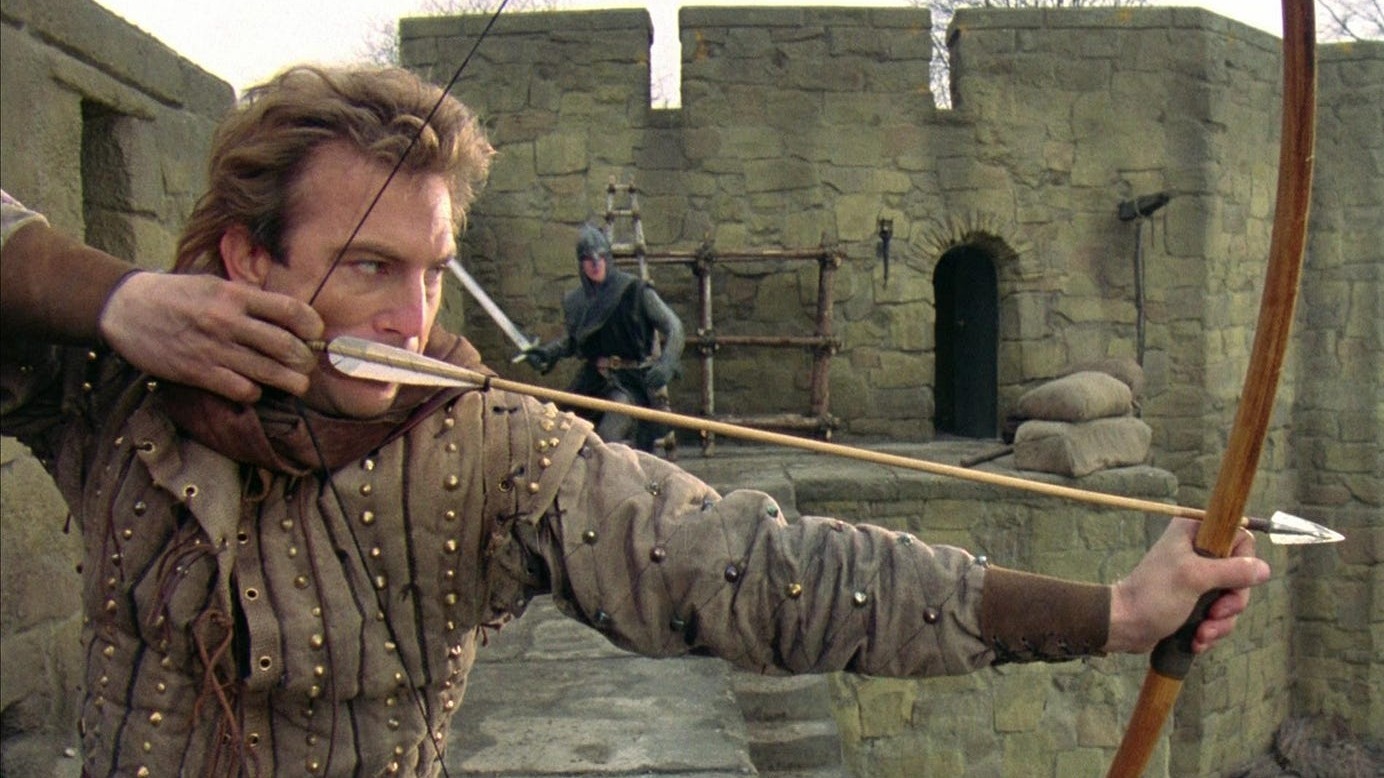 Cropped Kevin Costner Robin Hood Prince of Thieves
