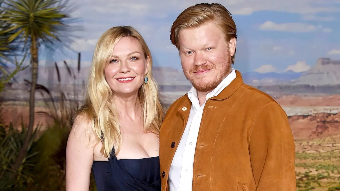 Cropped Kirsten Dunst and Jesse Plemons