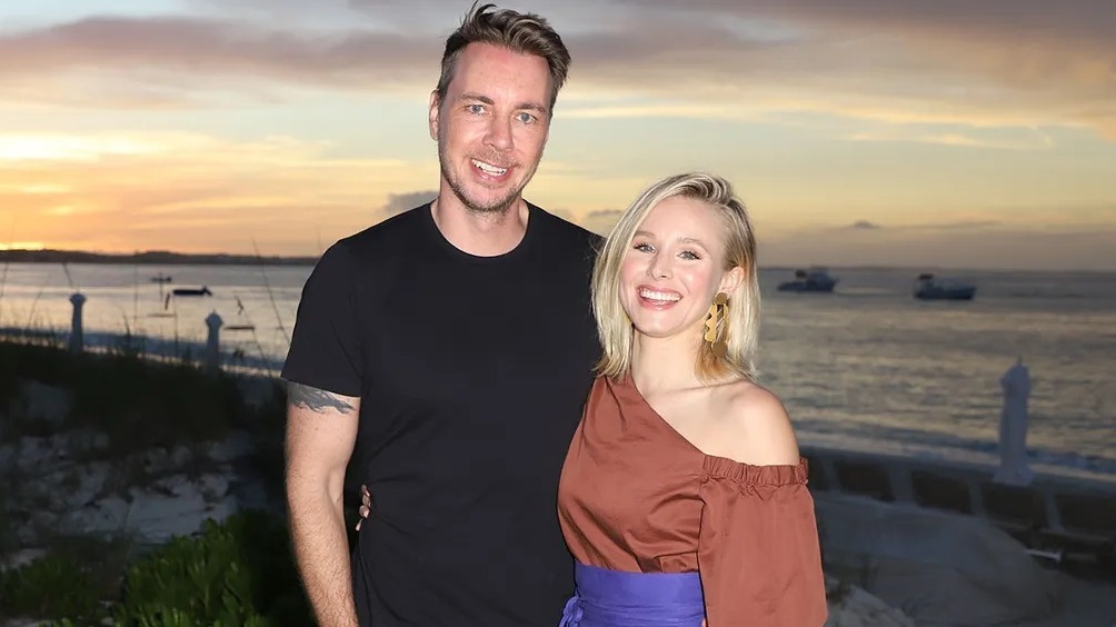 Cropped Kristen Bell and Dax Shepard
