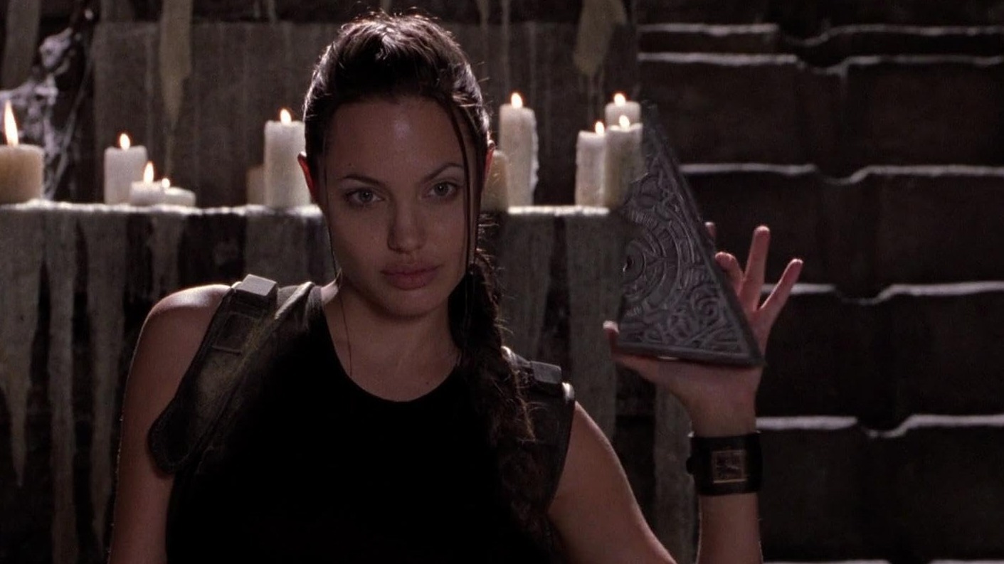 Cropped Lara Croft Tomb Raider