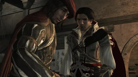 Cropped Leonardo And Ezio Assassins Creed II 2009