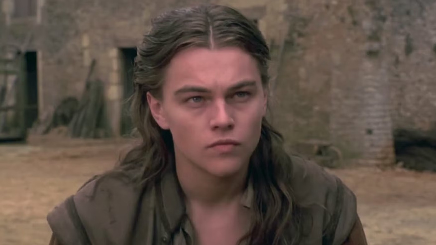 Cropped Leonardo Di Caprio The Man in the Iron Mask