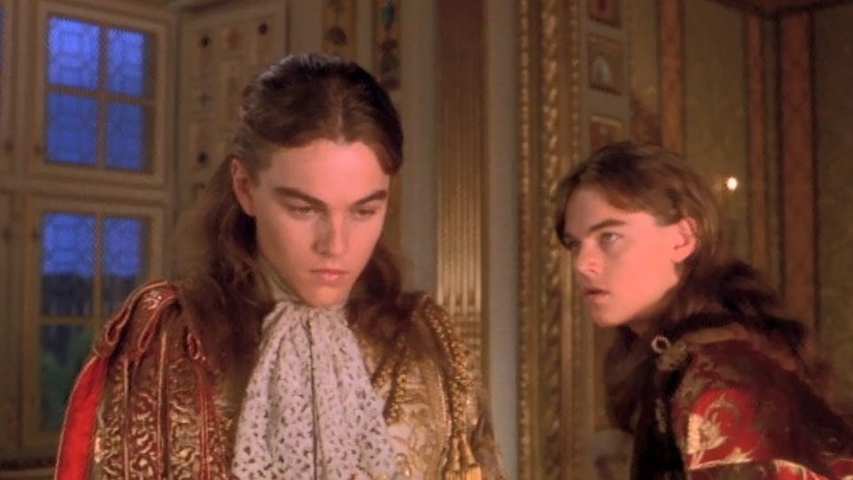 Cropped Leonardo Di Caprio in The Man in the Iron Mask 1998