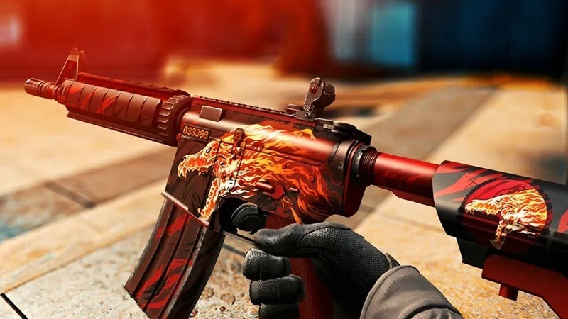 Cropped M4 A4 Howl Counter Strike Global Offensive 215000