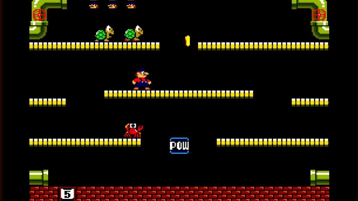 Cropped MARIO BROS 1983