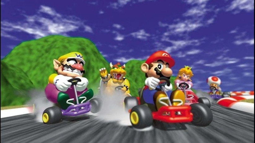 Cropped Mario Kart 64