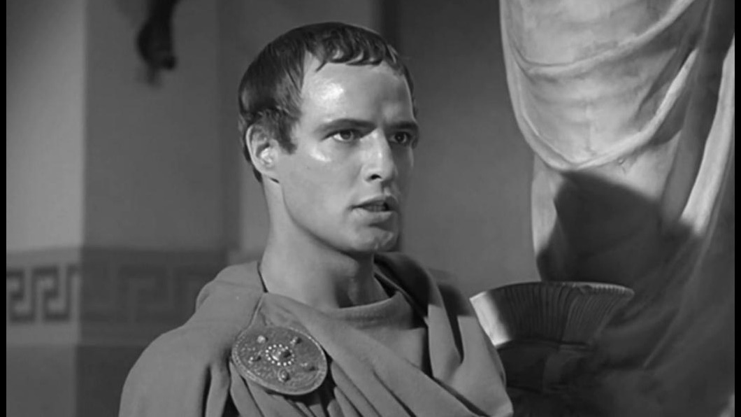 Cropped Marlon Brando Julius Caesar