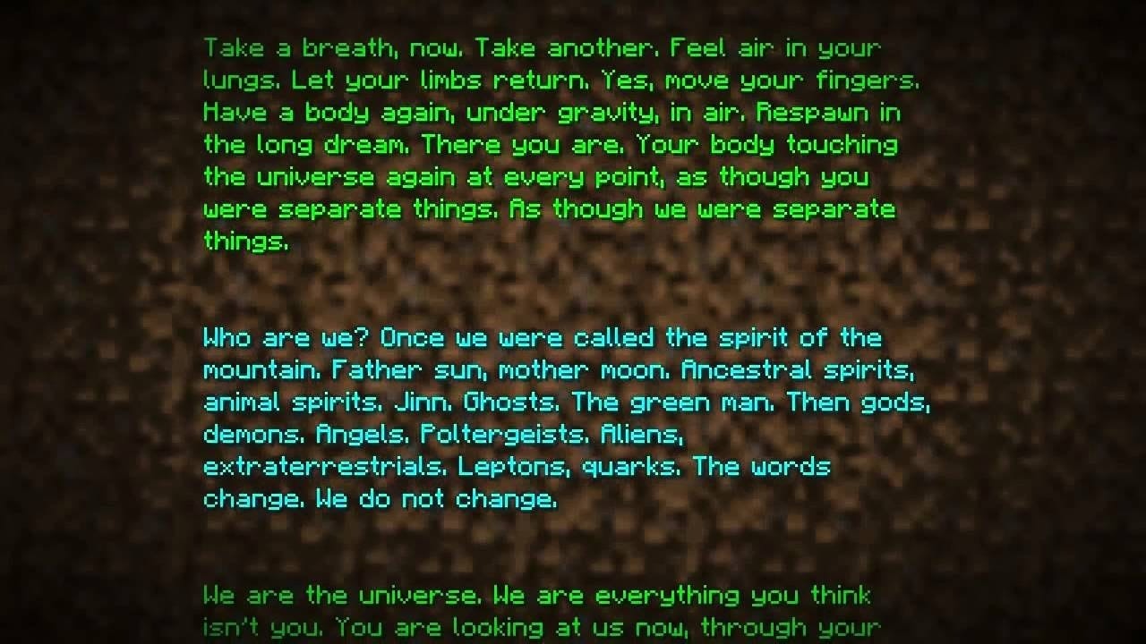 Cropped Minecraft