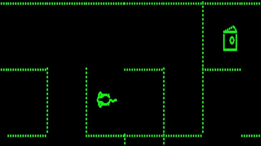 Cropped Mouse in the Maze 1959