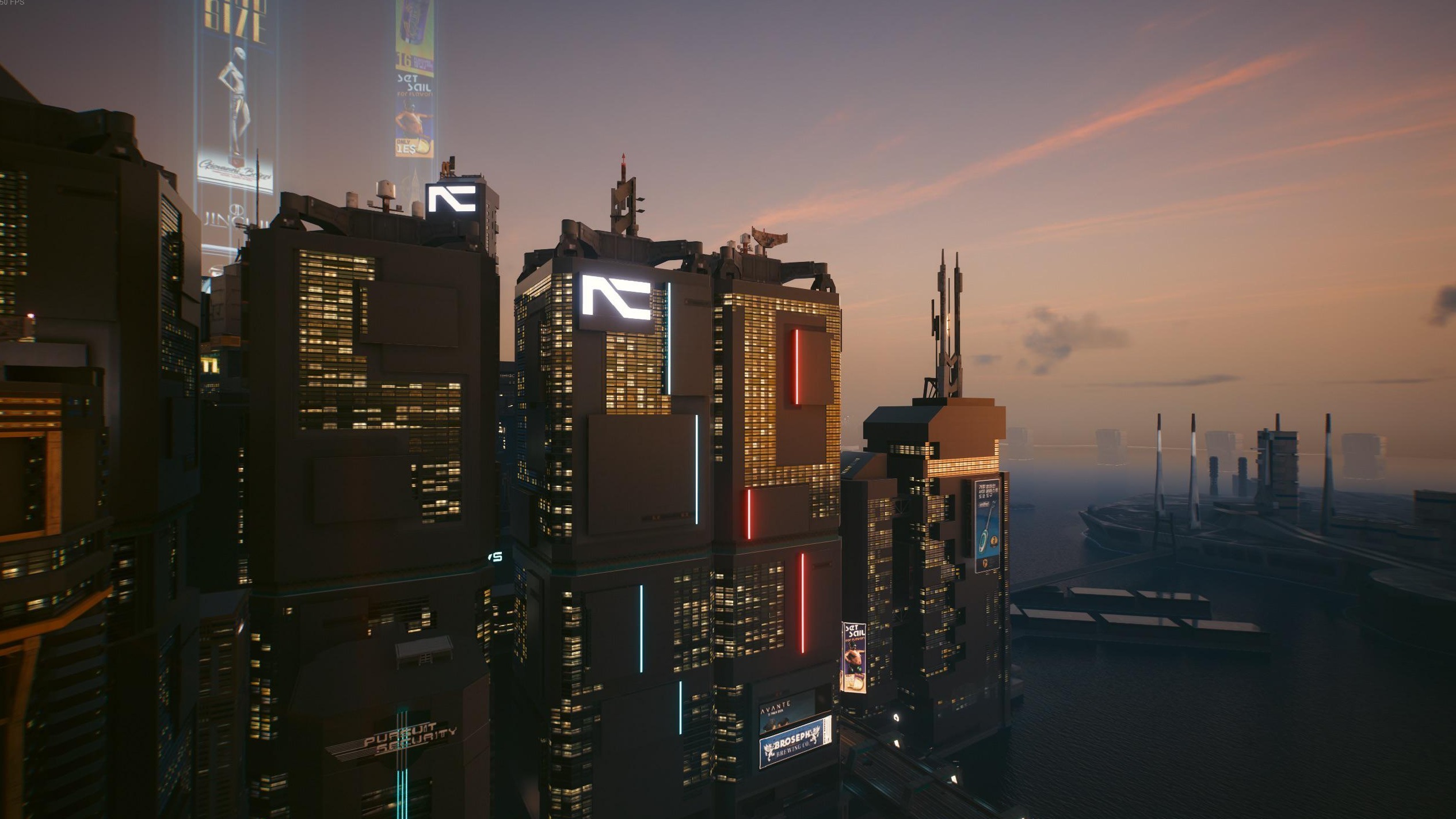 Cropped Night Corp Cyberpunk 2077