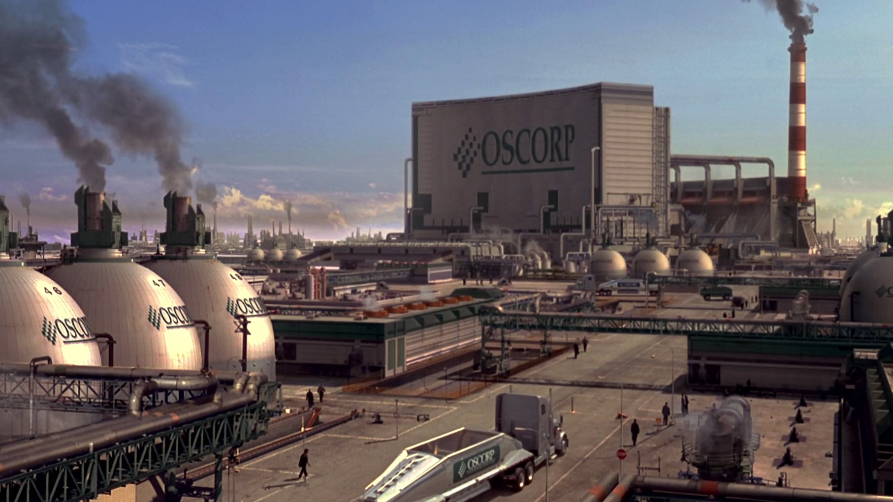 Cropped Oscorp Spider Man 2002