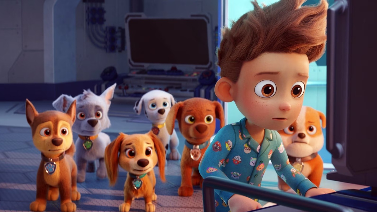 Cropped Paw Patrol The Mighty Movie 2023