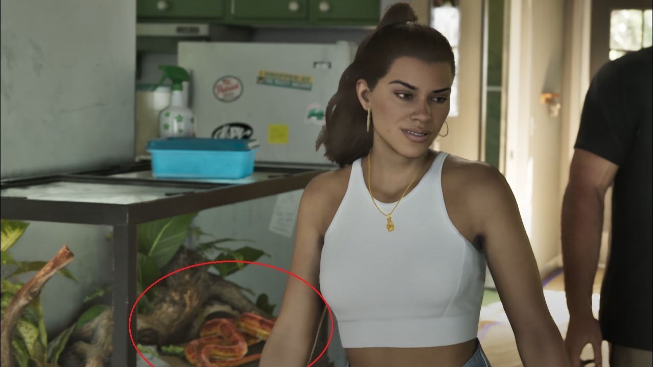 Cropped Pet Snake