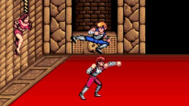 Cropped Player 2 Double Dragon 1987