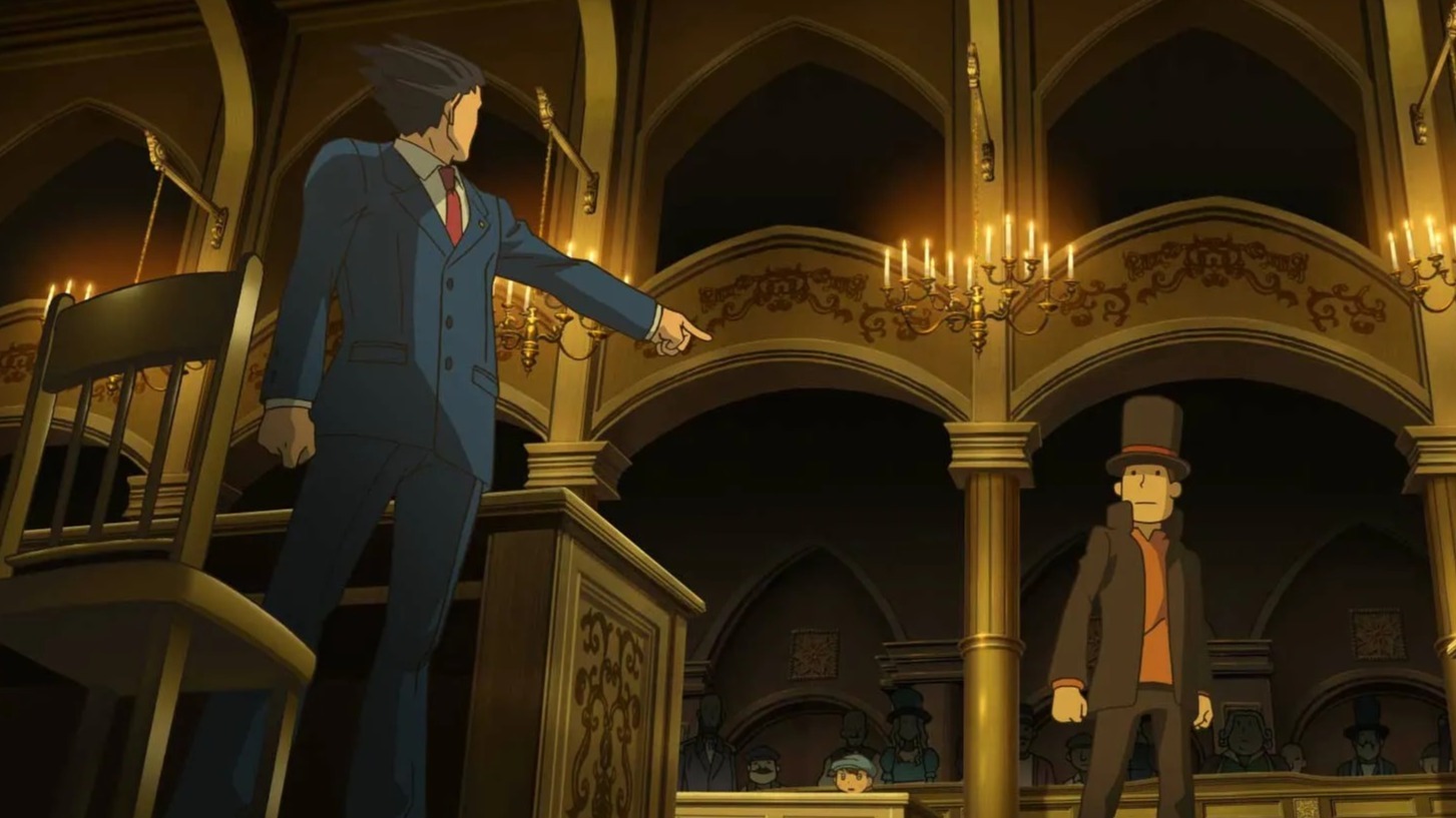 Cropped Professor Layton vs Phoenix Wright Ace Attorney